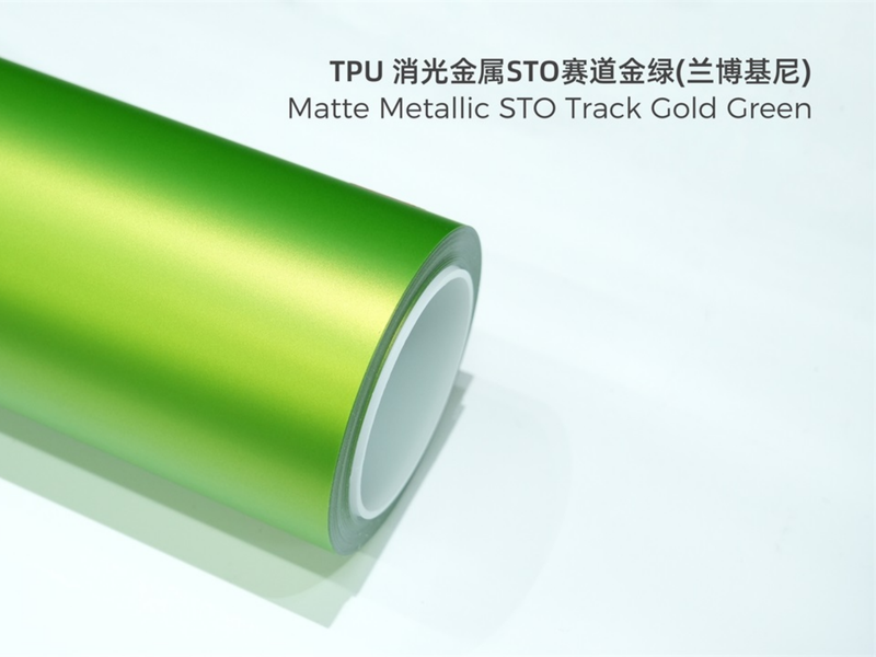 TPU消光金属STO赛道金绿